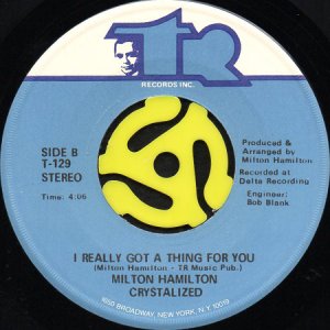 画像2: MILTON HAMILTON CRYSTALIZED / MY LOVE SUPREME (45's) (2)