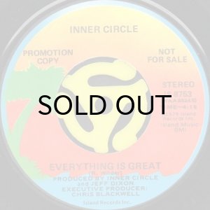 画像2: INNER CIRCLE / EVERYTHING IS GREAT (45's) (2)