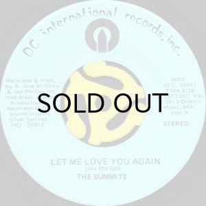 画像1: THE SUMMITS / LET ME LOVE YOU AGAIN b/w IT TAKES TWO (45's) (1)