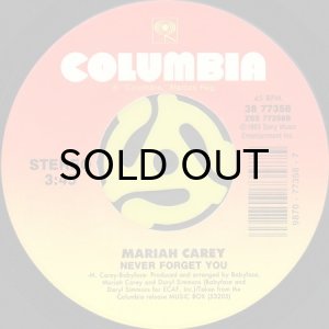 MARIAH CAREY / WITHOUT YOU b/w NEVER FORGET YOU (45's