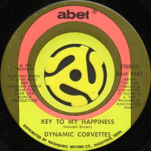 画像1: DYNAMIC CORVETTES / KEY TO MY HAPPINESS (45's) (1)