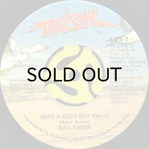 画像2: GAIL EASON / HAVE A GOOD DAY (45's) (2)