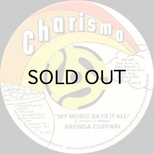 画像3: BRENDA CUFFARI / I'LL NEVER FORGET b/w MY MUSIC SAYS IT ALL (45's) (3)