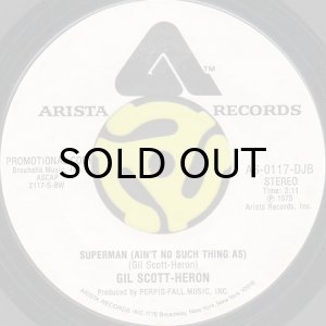 画像1: GIL SCOTT-HERON / SUPERMAN (AIN'T NO SUCH THING AS) (45's) (1)