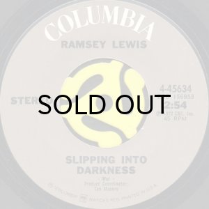 画像1: RAMSEY LEWIS / SLIPPING INTO DARKNESS b/w COLLAGE (45's) (1)