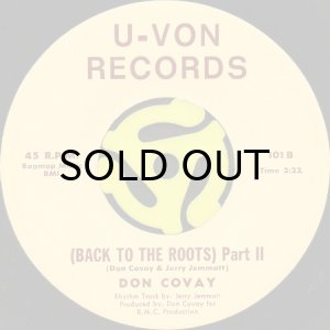 画像2: DON COVAY / BACK TO THE ROOTS (45's) (2)
