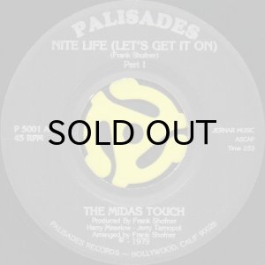 画像1: THE MIDAS TOUCH / NITE LIFE (LET'S GET IT ON) (45's) (1)