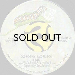 画像1: DOROTHY MORRISON / RAIN (45's) (1)