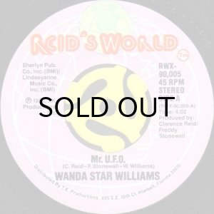 画像1: WANDA STAR WILLIAMS / MR. U.F.O. b/w WHEN MY LOVE COMES DOWN (45's) (1)