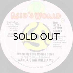 画像2: WANDA STAR WILLIAMS / MR. U.F.O. b/w WHEN MY LOVE COMES DOWN (45's) (2)