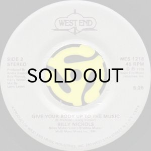 画像2: BILLY NICHOLS / GIVE YOUR BODY UP TO THE MUSIC (45's) (2)