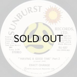 画像2: EXACT CHANGE / HAVING A GOOD TIME (45's) (2)