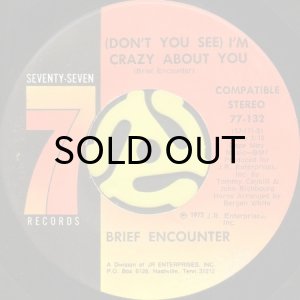 画像1: BRIEF ENCOUNTER / (DON'T YOU SEE) I'M CRAZY ABOUT YOU b/w WE'RE GOING TO MAKE IT (45's) (1)