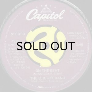 画像1: THE B.B. & Q. BAND / ON THE BEAT (45's) (1)