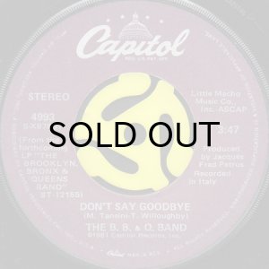 画像2: THE B.B. & Q. BAND / ON THE BEAT (45's) (2)