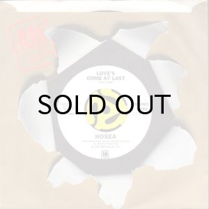 画像3: HOSEA / LOVE'S COME AT LAST (45's) (3)