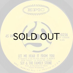画像2: SLY & THE FAMILY STONE / DANCE TO THE MUSIC (45's) (2)