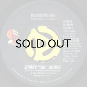 画像1: JIMMY BO HORNE / YOU GET ME HOT (45's) (1)