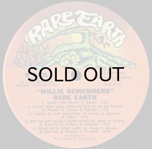 画像3: RARE EARTH / WILLIE REMEMBERS (3)