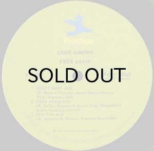 画像3: GENE AMMONS / FREE AGAIN (3)