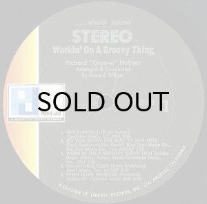 画像3: RICHARD GROOVE HOLMES / WORKIN' ON A GROOVY THING (3)