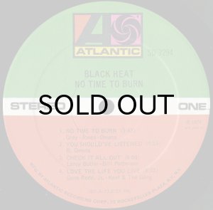 画像3: BLACK HEAT / NO TIME TO BURN (LP) (3)
