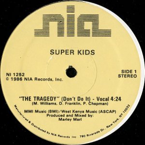 画像1: SUPER KIDS / THE TRAGEDY (DON'T DO IT) (1)