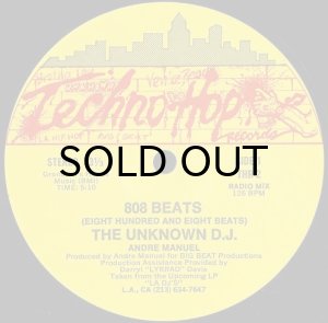 画像3: THE UNKNOWN D.J. / 808 BEATS (3)