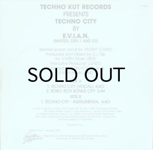 画像2: E.V.I.A.N. AND THE ATLANTIS POSSE / TECHNO CITY (2)