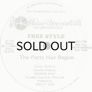 画像2: FREE STYLE / THE PARTY HAS BEGUN (WHITE PROMO) (2)