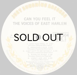 画像3: THE VOICES OF EAST HARLEM / CAN YOU FEEL IT (3)