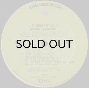 画像3: DIONNE WARWICKE / JUST BEING MYSELF (3)