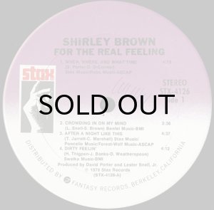 画像3: SHIRLEY BROWN / FOR THE REAL FEELING (3)