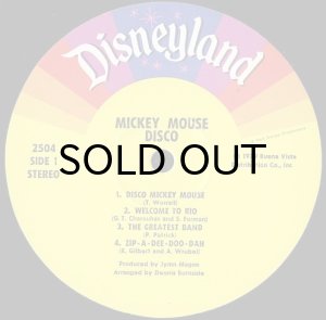 画像3: WALT DISNEY PRODUCTIONS / MICKEY MOUSE DISCO (3)