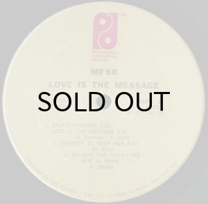 画像3: MFSB / LOVE IS THE MESSAGE (LP) (3)