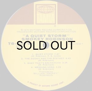 画像3: SMOKEY ROBINSON / A QUIET STORM (LP) (3)