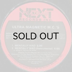 画像2: ULTRA MAGNETIC MC'S / FUNKY b/w MENTALLY MAD (2)