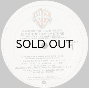画像3: SLY & THE FAMILY STONE / BACK ON THE RIGHT TRACK (3)