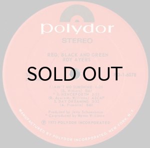 画像3: ROY AYERS UBIQUITY / RED, BLACK & GREEN (3)