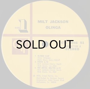 画像3: MILT JACKSON / OLINGA (3)