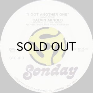 画像2: CALVIN ARNOLD / I GOT ANOTHER ONE (45's) (2)