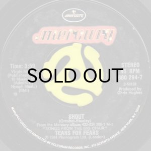画像3: TEARS FOR FEARS / SHOUT (45's) (PICTURE SLEEVE) (3)