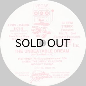 画像2: AKEEM THE DREAM & HURT'EM BAD / THE UNBEATABLE DREAM (45's) (2)