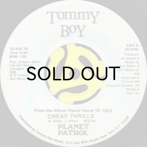 画像2: PLANET PATROL / CHEAP THRILLS (45's) (2)