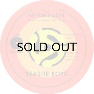 画像2: BEASTIE BOYS / B-BOYS IN THE CUT b/w POP YOUR BALLOON (45's) (2)