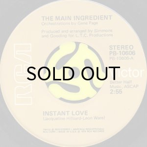 画像2: THE MAIN INGREDIENT / LET ME PROVE MY LOVE TO YOU (45's) (2)