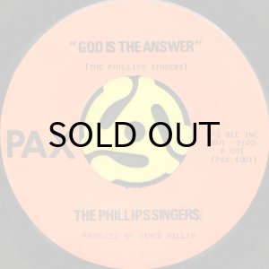 画像2: THE PHILLIPS SINGERS / USE ME UP b/w GOD IS THE ANSWER (45's) (2)