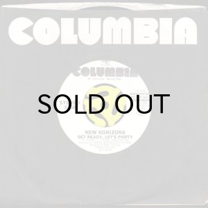 画像3: NEW HORIZONS / GET READY, LET'S PARTY (45's) (WHITE PROMO) (3)