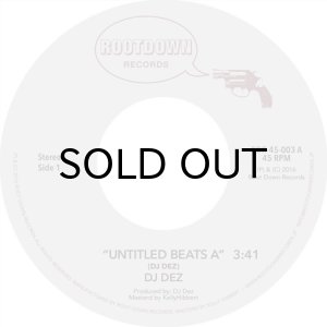 画像1: DJ DEZ / UNTITLED BEATS (45's) (1)