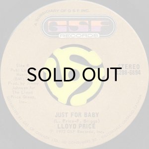 画像2: LLOYD PRICE / LOVE MUSIC b/w JUST FOR BABY (45's) (2)